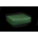 Pudełko oklejane 26x20x7cm - zielone