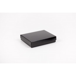 Opakowanie na portfel - czarne 13,5x11x3cm