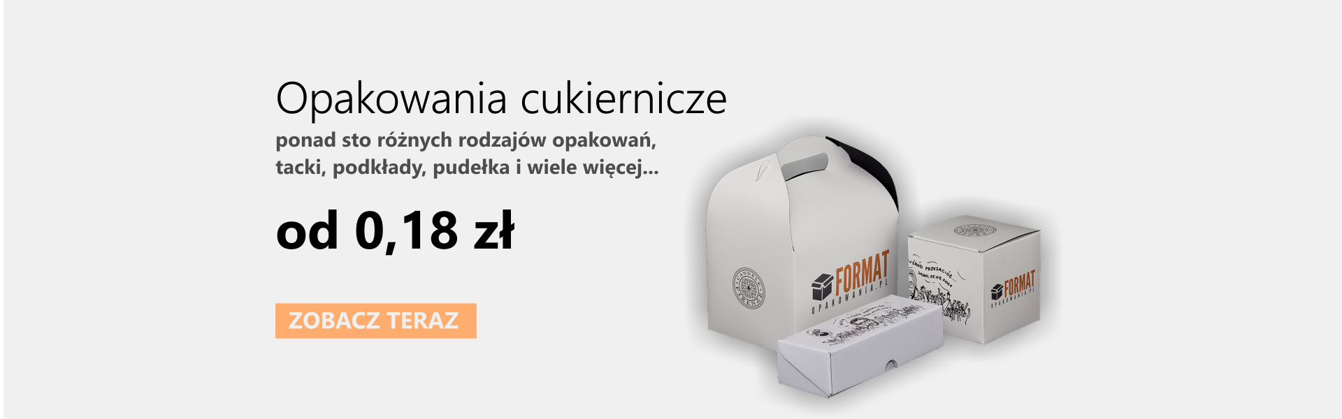 Opakowania cukiernicze